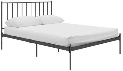 Ares Metal Bed with Adjustable Height Frame for Additional Under Bed Storage