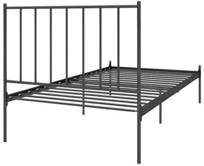 Ares Metal Bed with Adjustable Height Frame for Additional Under Bed Storage