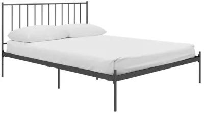 Ares Metal Bed with Adjustable Height Frame for Additional Under Bed Storage