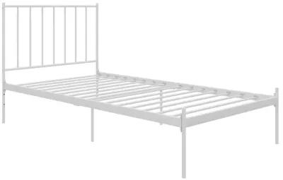 Ares Metal Bed with Adjustable Height Frame for Additional Under Bed Storage