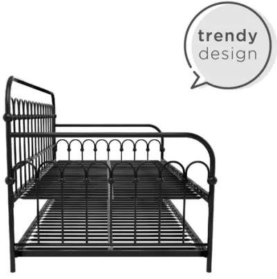 Bright Pop Metal Daybed with Trundle