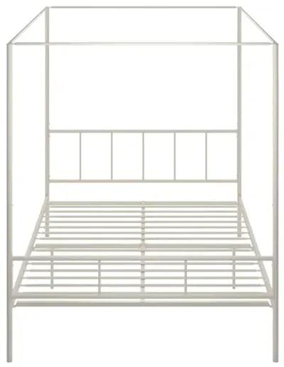 Marion Four Poster Metal Canopy Bed with Soft Clean Lines