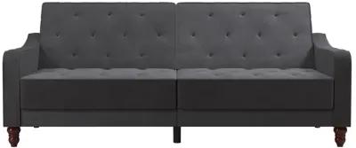 Vintage Tufted Split Back Futon