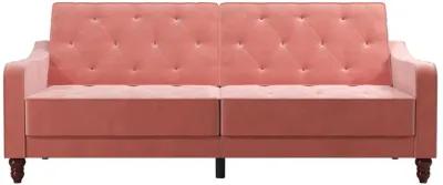 Vintage Tufted Split Back Futon