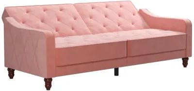 Vintage Tufted Split Back Futon