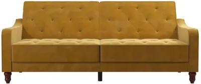 Vintage Tufted Split Back Futon