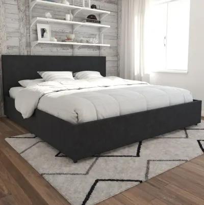 Kelly Upholstered Bed with 4 Storage Drawers