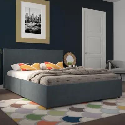 Kelly Upholstered Bed with 4 Storage Drawers