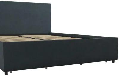 Kelly Upholstered Bed with 4 Storage Drawers