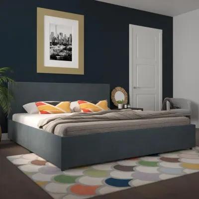 Kelly Upholstered Bed with 4 Storage Drawers