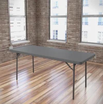 6 foot Commercial Blow Mold Folding Table