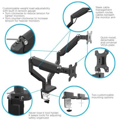 Dual Monitor Arm