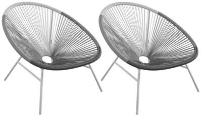 Avo Collection Indoor/Outdoor XL Lounge Chair, Set of 2