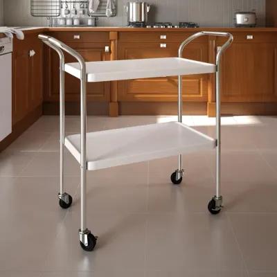 Stylaire 2 Tier Serving Cart