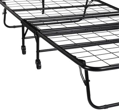 Folding Cot Guest Bed with 5 Inch Mattress