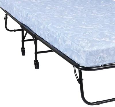 Folding Cot Guest Bed with 5 Inch Mattress