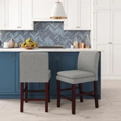 Clark Upholstered Counter Height Bar Stool