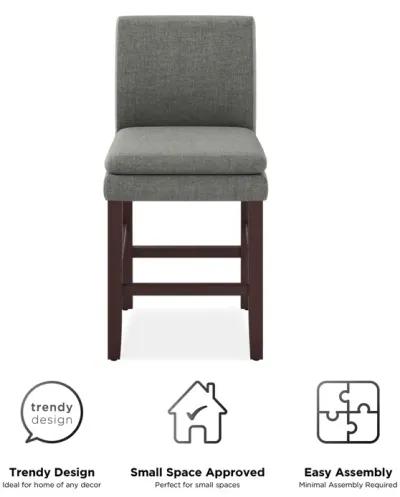 Clark Upholstered Counter Height Bar Stool