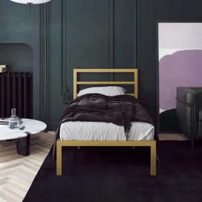 Premium Modern Platform Bed with Headboard