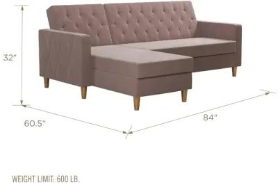 Liberty Reversible Sectional/Futon with Storage