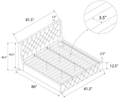 Mercer Upholstered Bed