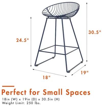 Ellis Wire Counter Height Bar Stool