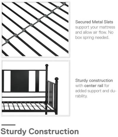 Langham Metal Daybed and Trundle Set