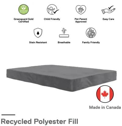 Callen 8 Inch Full Size Poly Filled Futon Mattress