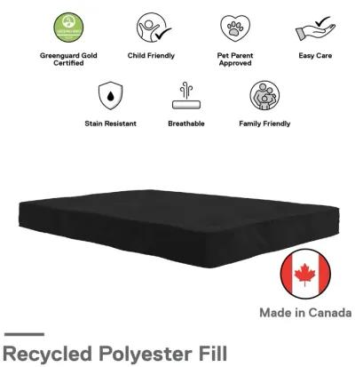 Callen 8 Inch Full Size Poly Filled Futon Mattress