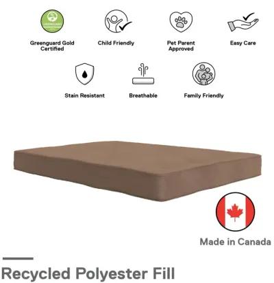 Callen 8 Inch Full Size Poly Filled Futon Mattress