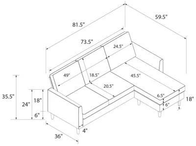 Winston Reversible Sofa Sectional