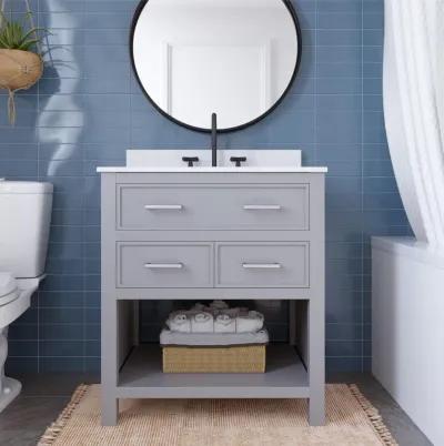 Maine 30 Inch Bathroom Vanity