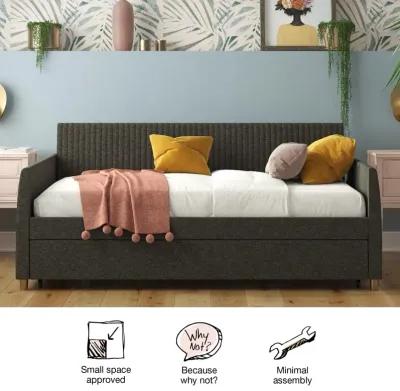 Daphne Upholstered Daybed with Trundle