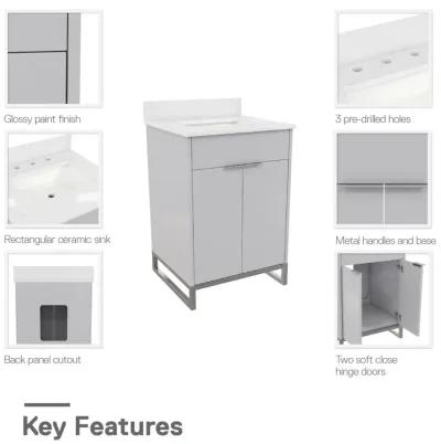 Leona 24 Inch Bathroom Vanity