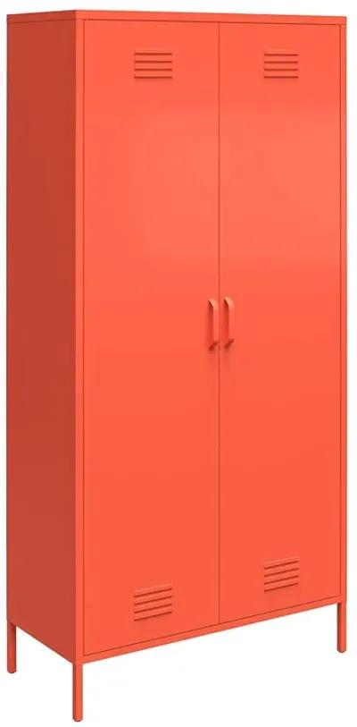 Cache Tall 2 Door Metal Locker Cabinet