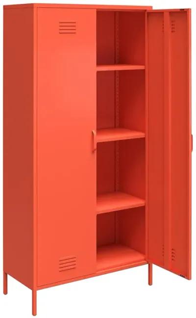 Cache Tall 2 Door Metal Locker Cabinet