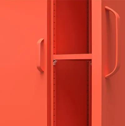 Cache Tall 2 Door Metal Locker Cabinet