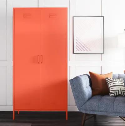 Cache Tall 2 Door Metal Locker Cabinet