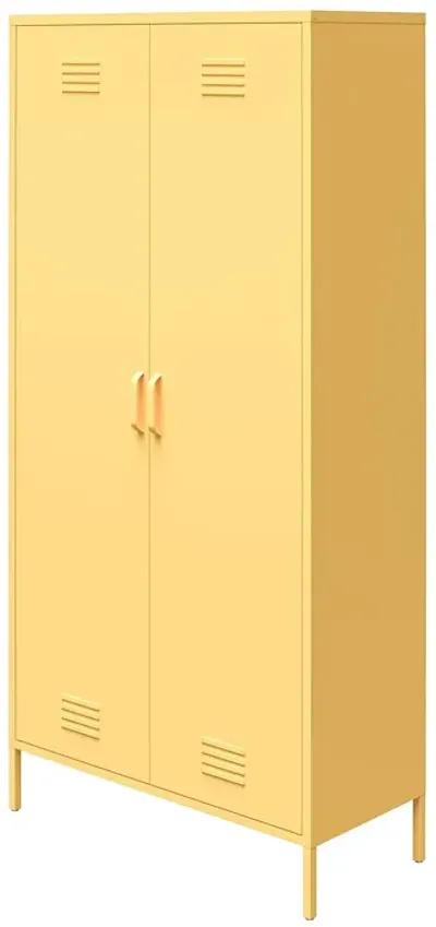 Cache Tall 2 Door Metal Locker Cabinet