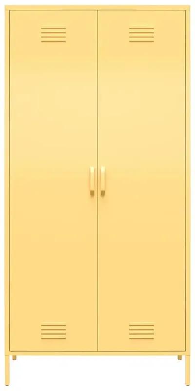 Cache Tall 2 Door Metal Locker Cabinet