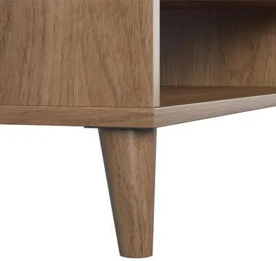 Magnolia Mid Century Modern Lift Top Coffee Table with Lower Shelf