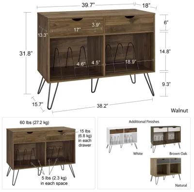 Concord Turntable Stand with Drawers