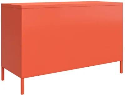 Cache 2 Door Metal Locker Accent Cabinet