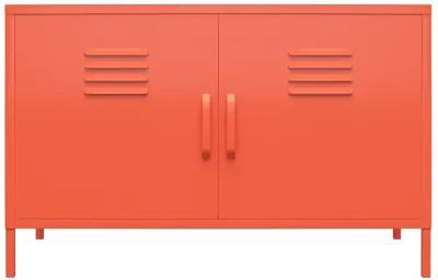 Cache 2 Door Metal Locker Accent Cabinet