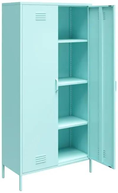 Cache Tall 2 Door Metal Locker Cabinet