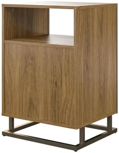 Regal Turntable Stand with 3 Open Cubbies