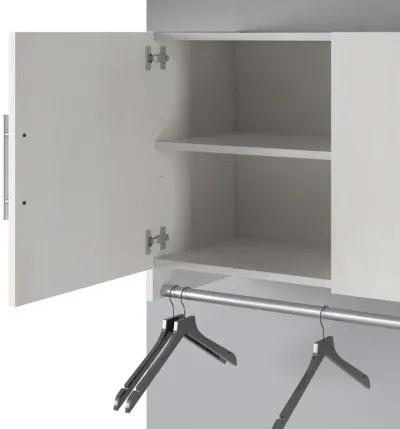 Camberly 3 Door Wall Cabinet with Hanging Rod