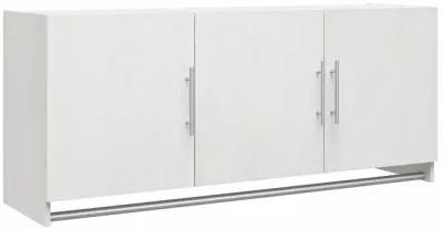 Camberly 3 Door Wall Cabinet with Hanging Rod