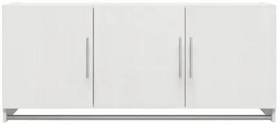 Camberly 3 Door Wall Cabinet with Hanging Rod