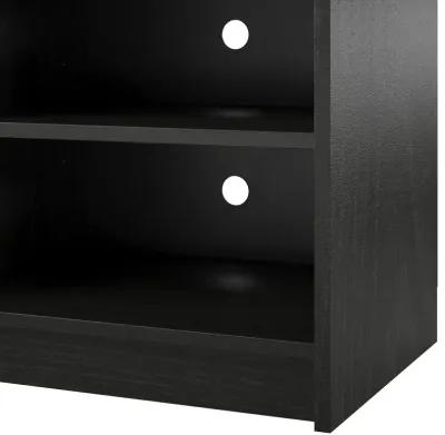 Hendrix 65 Inch TV Stand with Electric Fireplace Insert and 6 Shelves